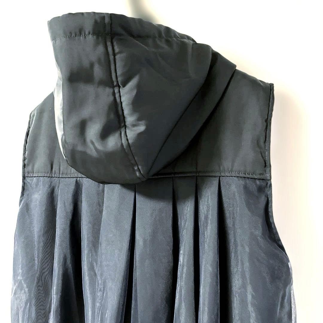 ❤︎新品❤︎MoNiLE MA-1×バックチュールパーカーベスト
