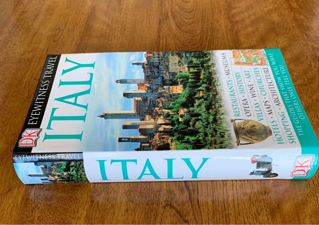 入手不可能！720ページ！究極のイタリア旅行ガイド　世界が認めたベストガイド