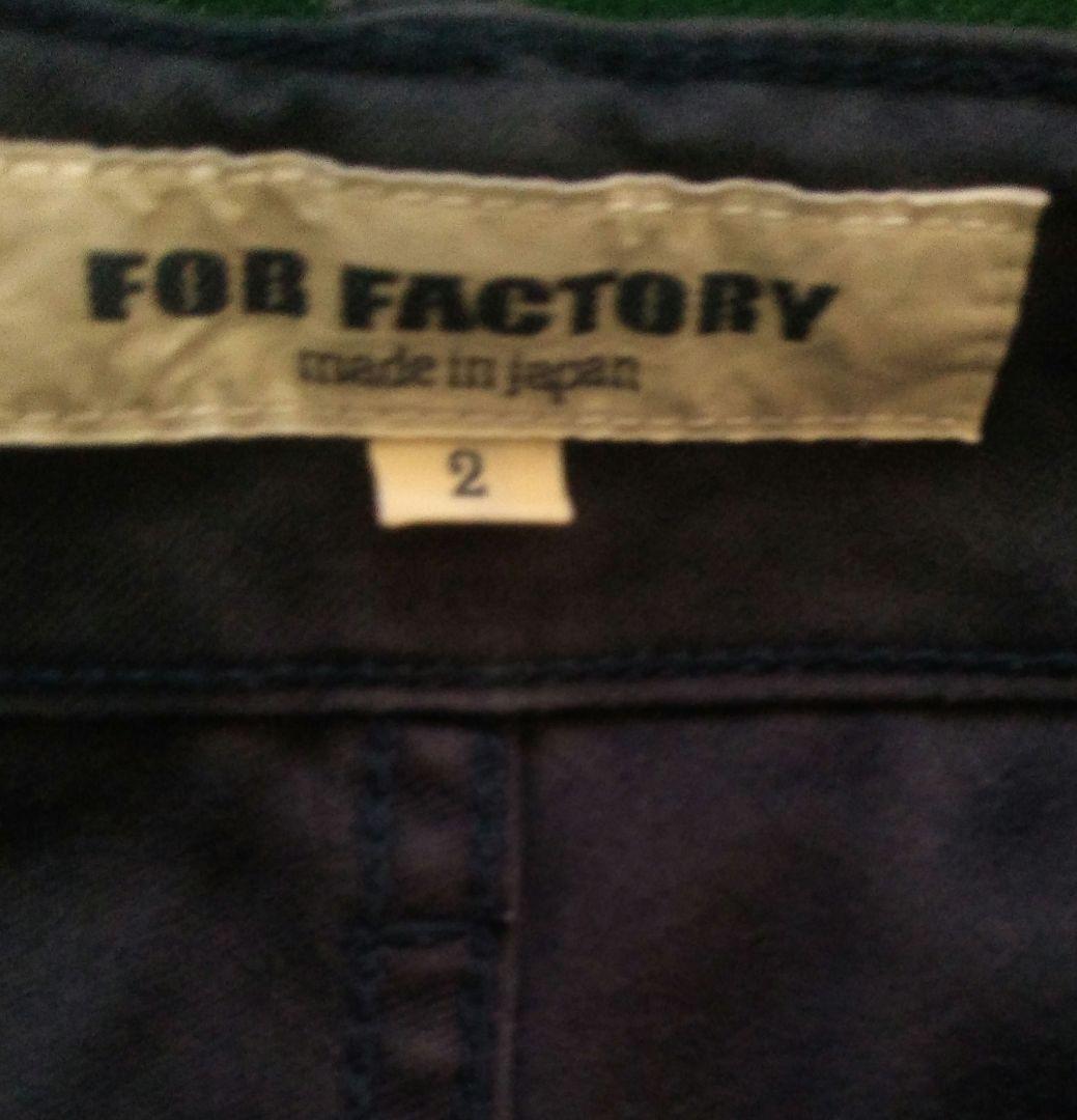 【FOB FACTORY】ベイカーパンツ　ネイビー