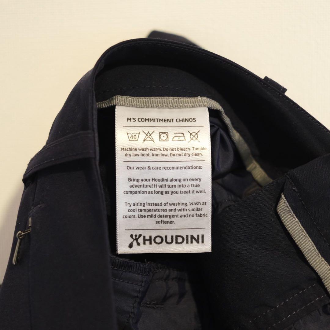 フーディニ HOUDINI メンズ コミットメント パンツ　ネイビー　Sサイズ