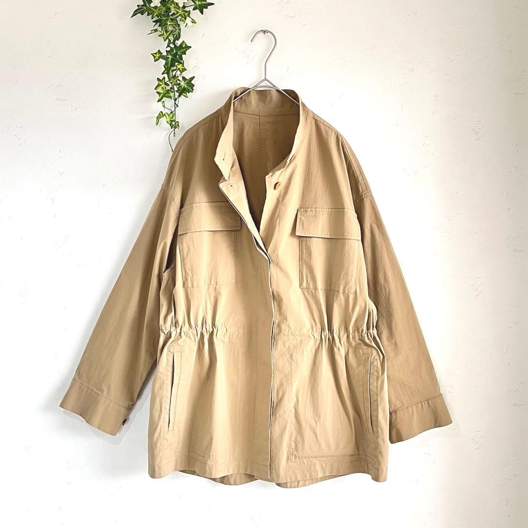 23区 SLOW ミリタリージャケット 春アウター ドローコード　極美品　3XL