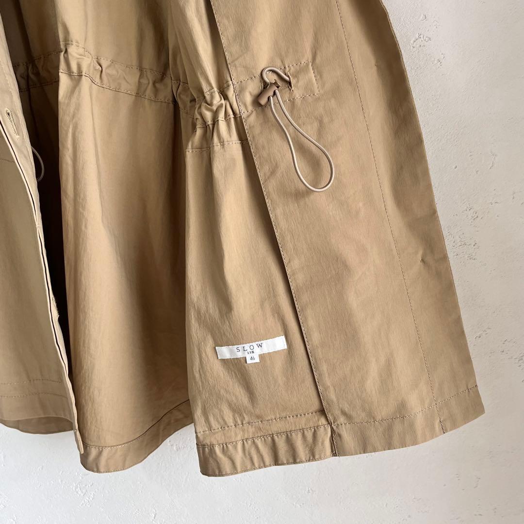 23区 SLOW ミリタリージャケット 春アウター ドローコード　極美品　3XL