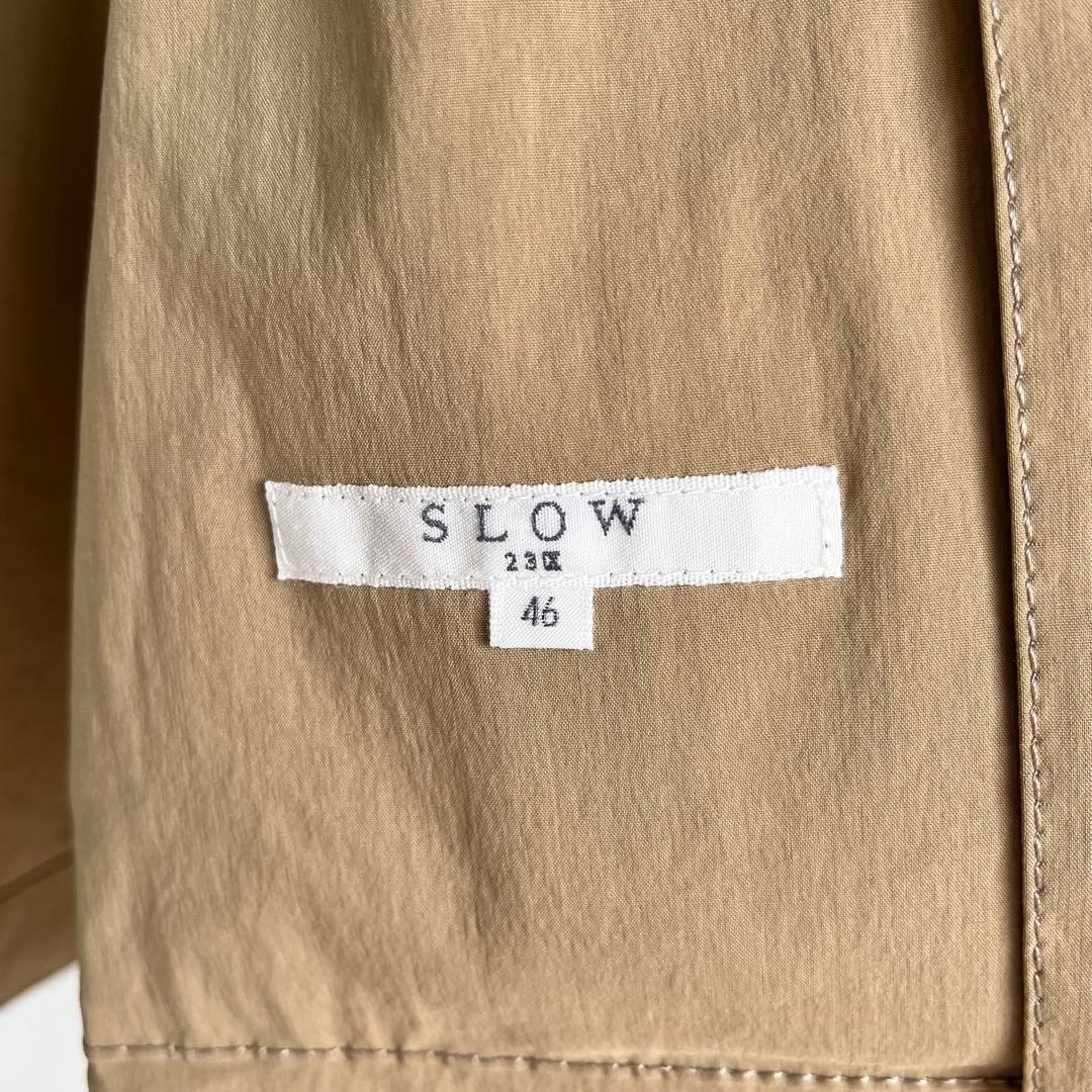 23区 SLOW ミリタリージャケット 春アウター ドローコード　極美品　3XL