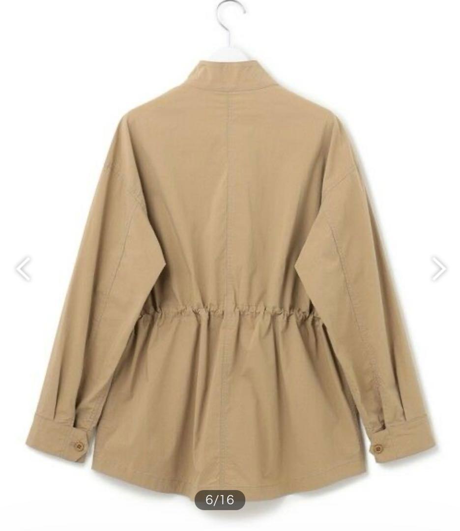 23区 SLOW ミリタリージャケット 春アウター ドローコード　極美品　3XL
