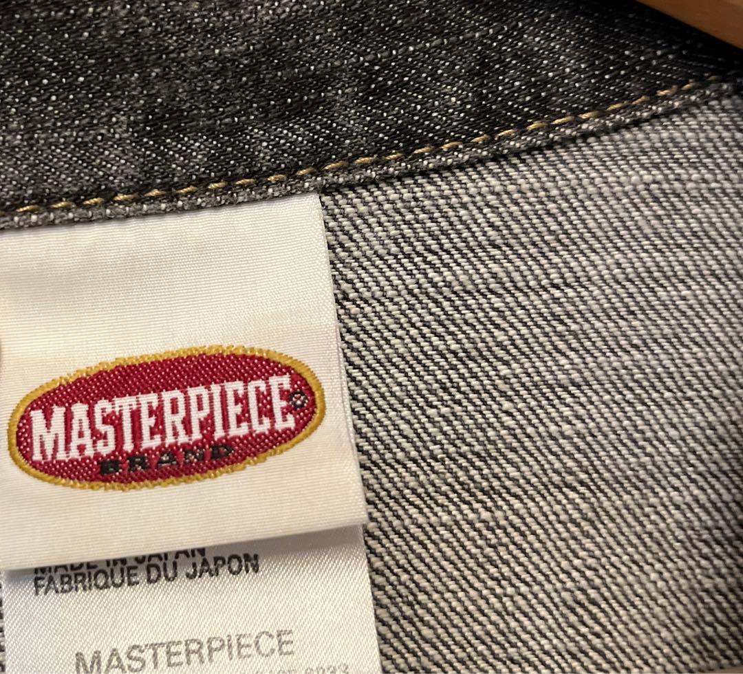 MASTERPIECE ブラックデニムジャケット　00s