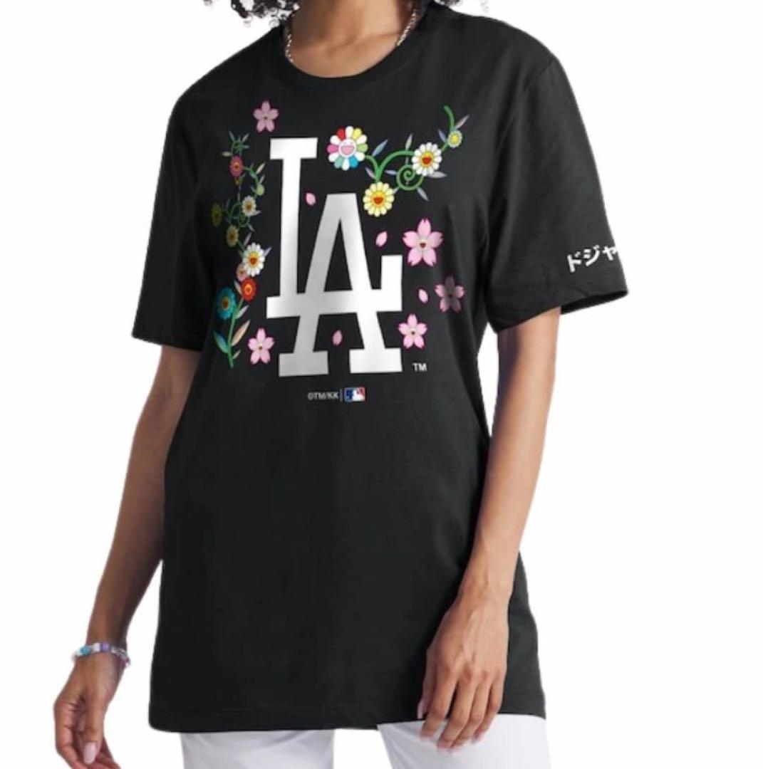 限定完売品 ドジャース 村上隆 特別コラボ Tシャツ サイズM ブラック