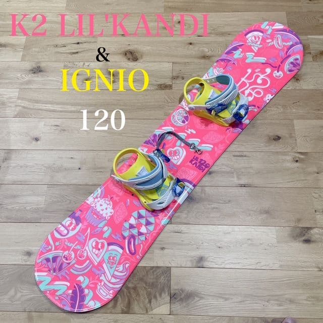 か*り様 スノーボード K2 LIL'KANDI & IGNIO 2点セット 1