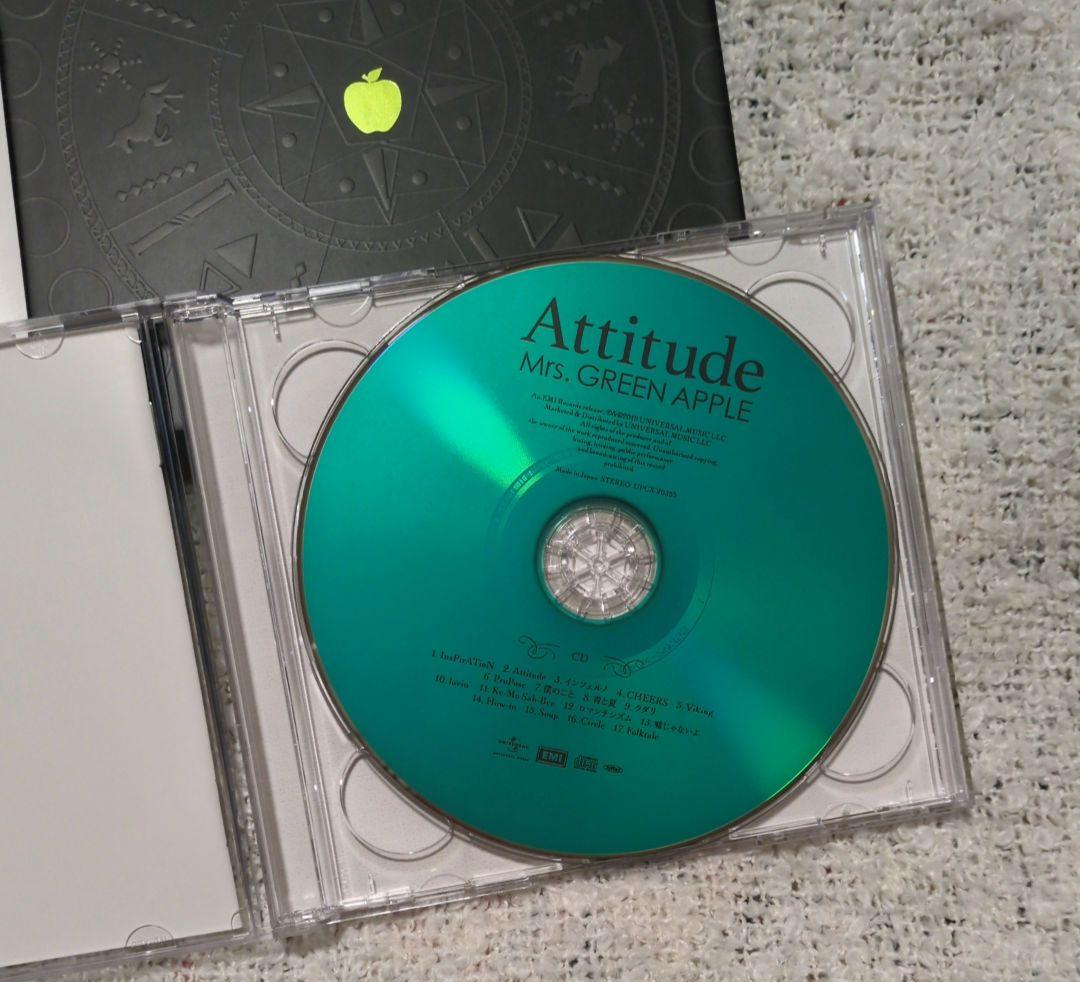 ミセス　attitude 初回限定盤