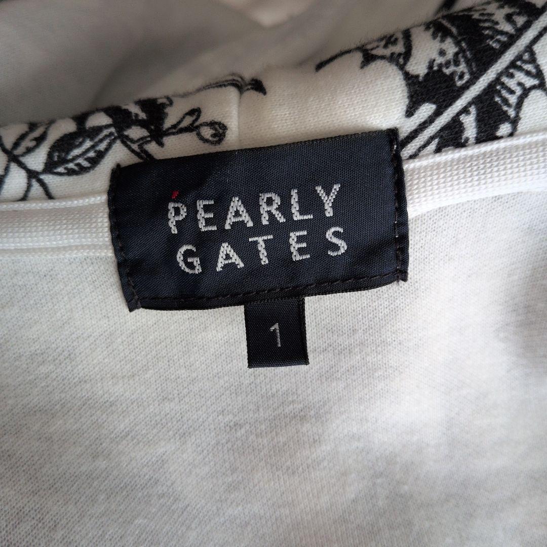 PEARLY GATES 花柄フード付き　パーカー