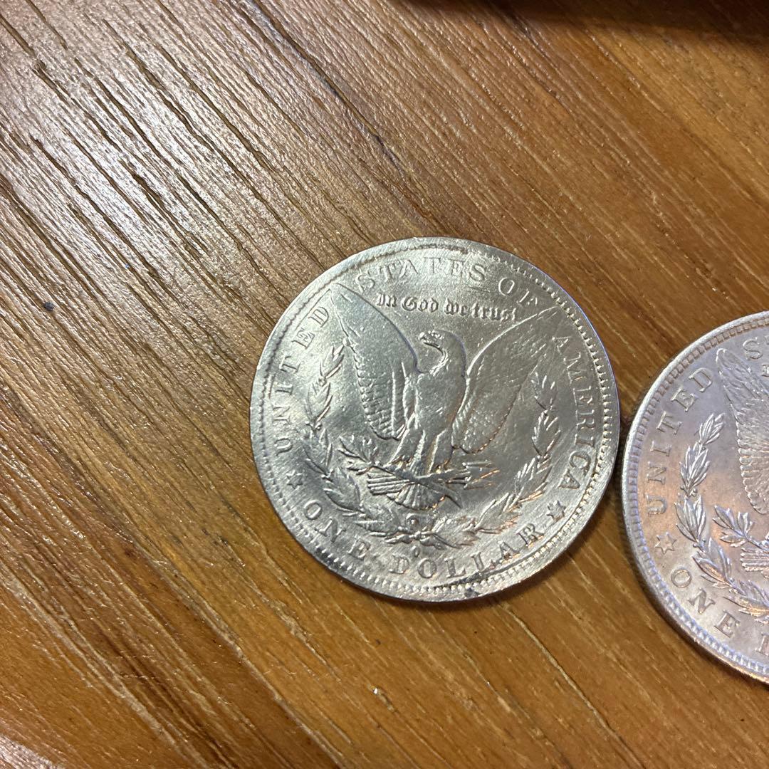 コ*ア様 モーガン銀貨 1883年と1921年セット