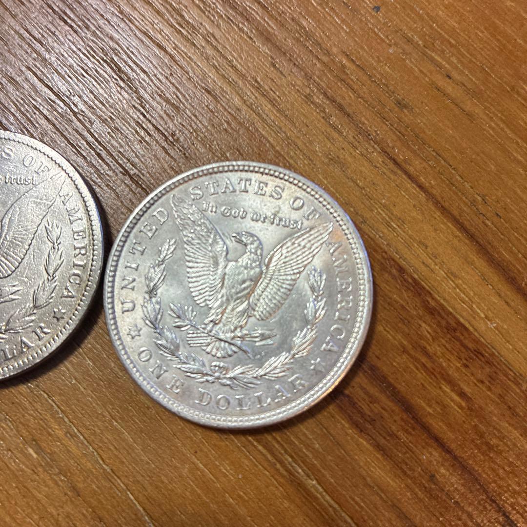 コ*ア様 モーガン銀貨 1883年と1921年セット