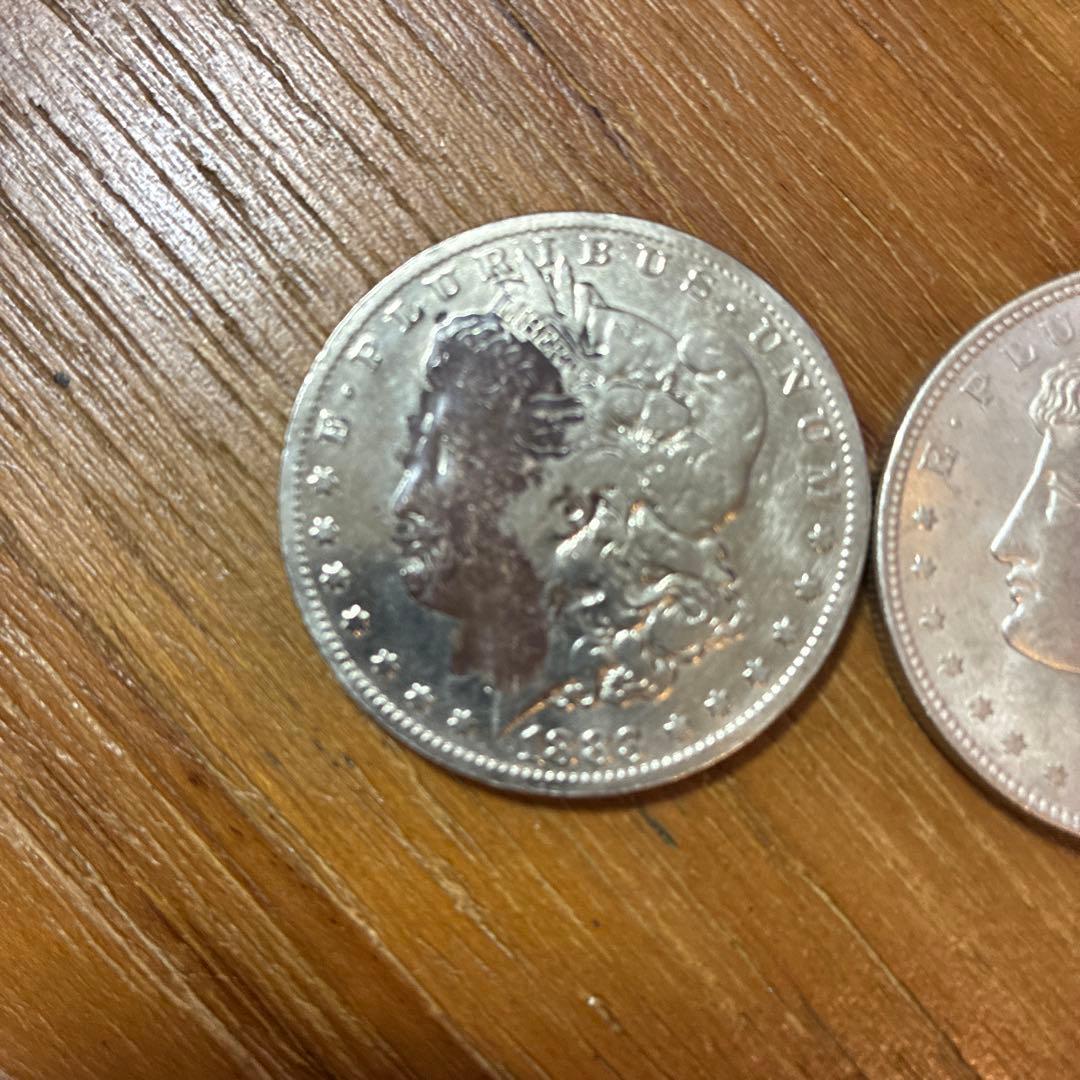 コ*ア様 モーガン銀貨 1883年と1921年セット