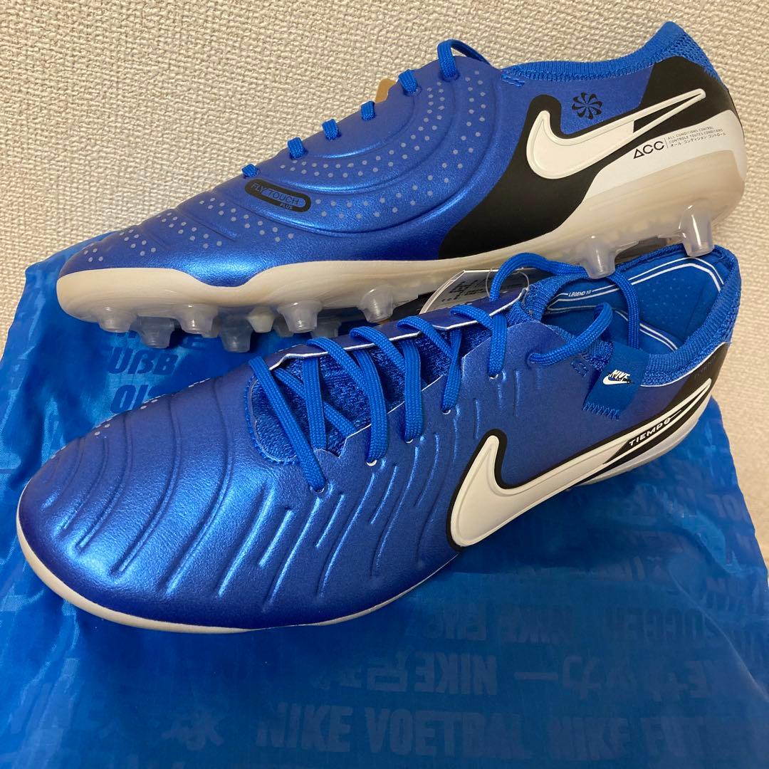 NIKE ティエンポレジェンド10エリート AG-PRO 28㎝ 人工芝　青
