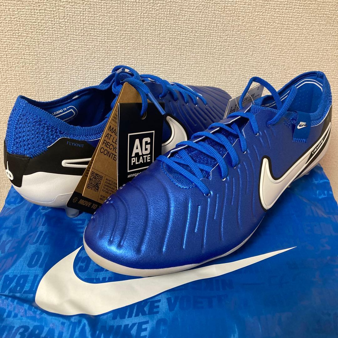 NIKE ティエンポレジェンド10エリート AG-PRO 28㎝ 人工芝　青