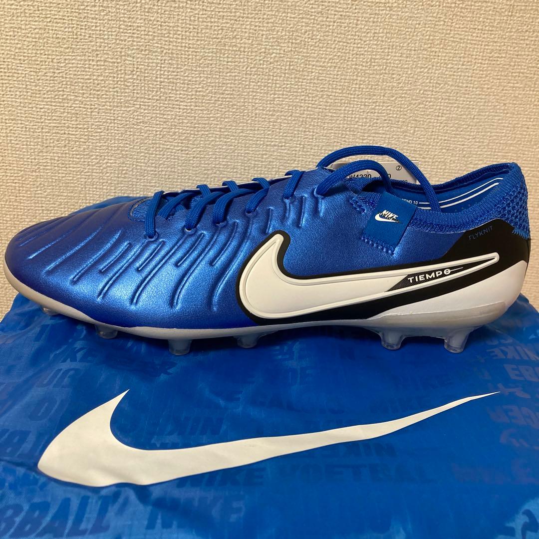 NIKE ティエンポレジェンド10エリート AG-PRO 28㎝ 人工芝　青