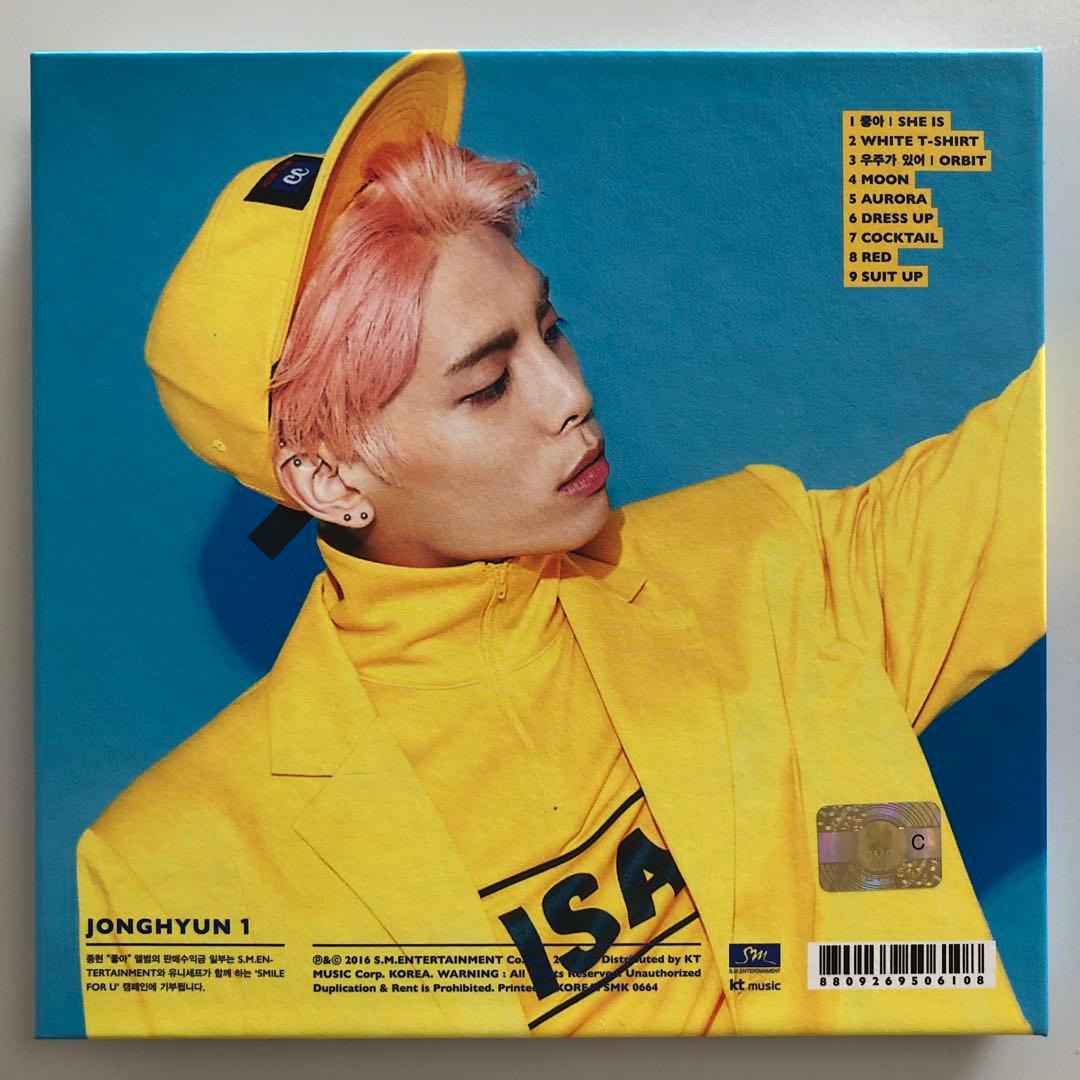 SHINee ジョンヒョン☆アルバム「チョア (She is)」CD　トレカ付き