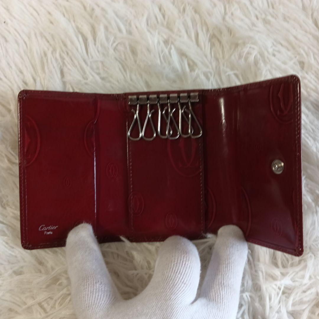 【Cartier】カルティエ　キーケース　６連　ハッピーバースデー　✨超美品✨