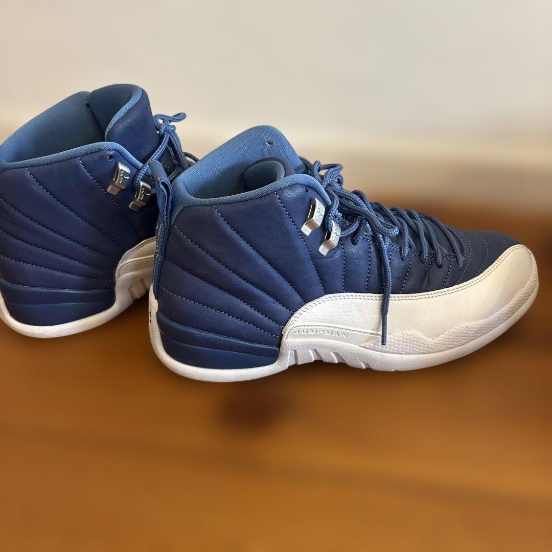 けんじ　Jordan バスケットボールシューズ ネイビー/ホワイト