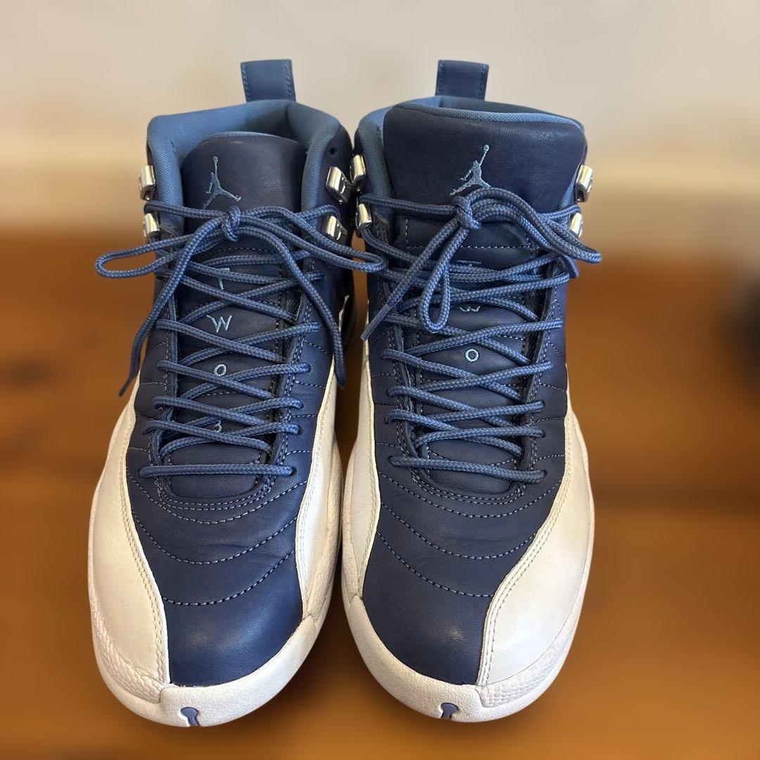 けんじ　Jordan バスケットボールシューズ ネイビー/ホワイト