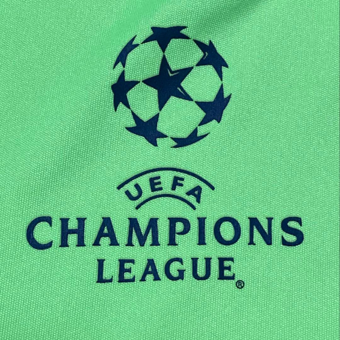 adidas チェルシー 2010-11チャンピオンズリーグ用シャツ L 蛍光緑