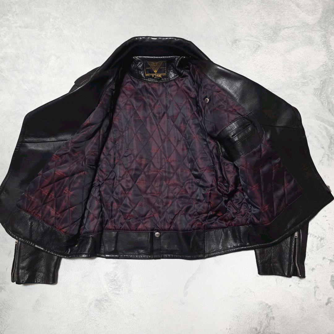 希少サイズ KOMINE 70s80s ヴィンテージ ダブルライダース 2XL