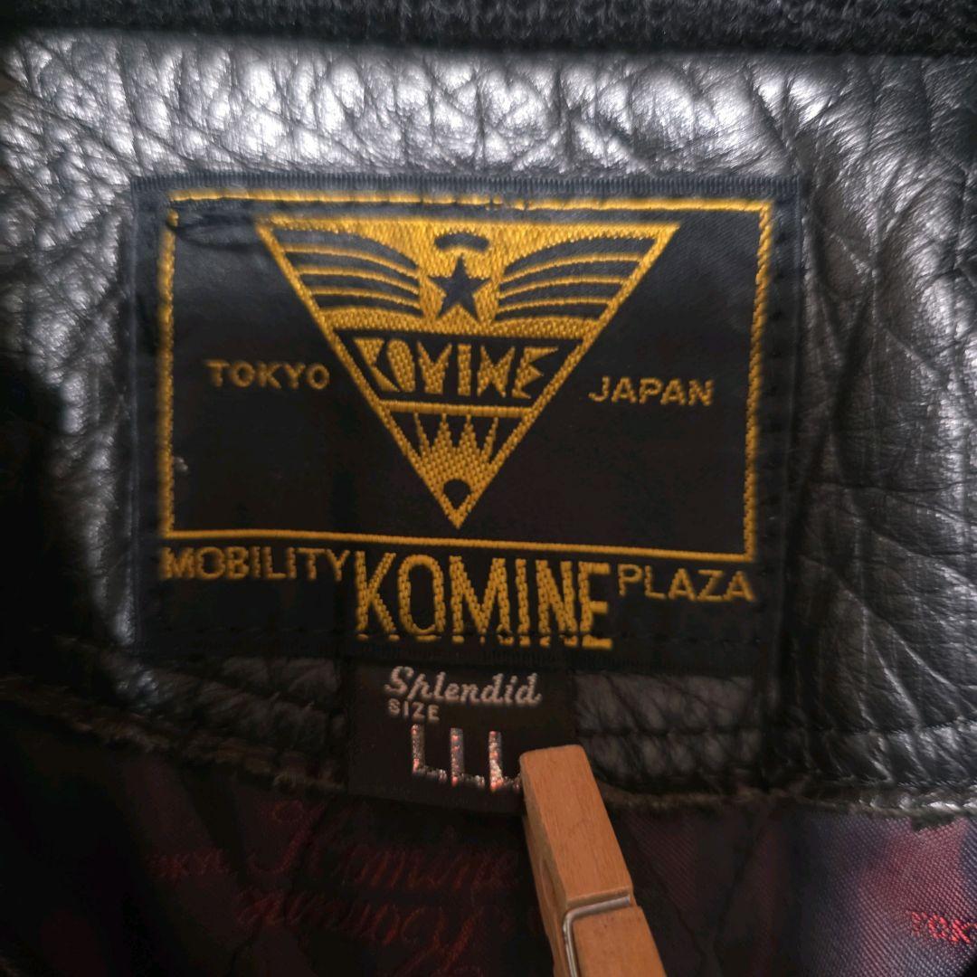 希少サイズ KOMINE 70s80s ヴィンテージ ダブルライダース 2XL
