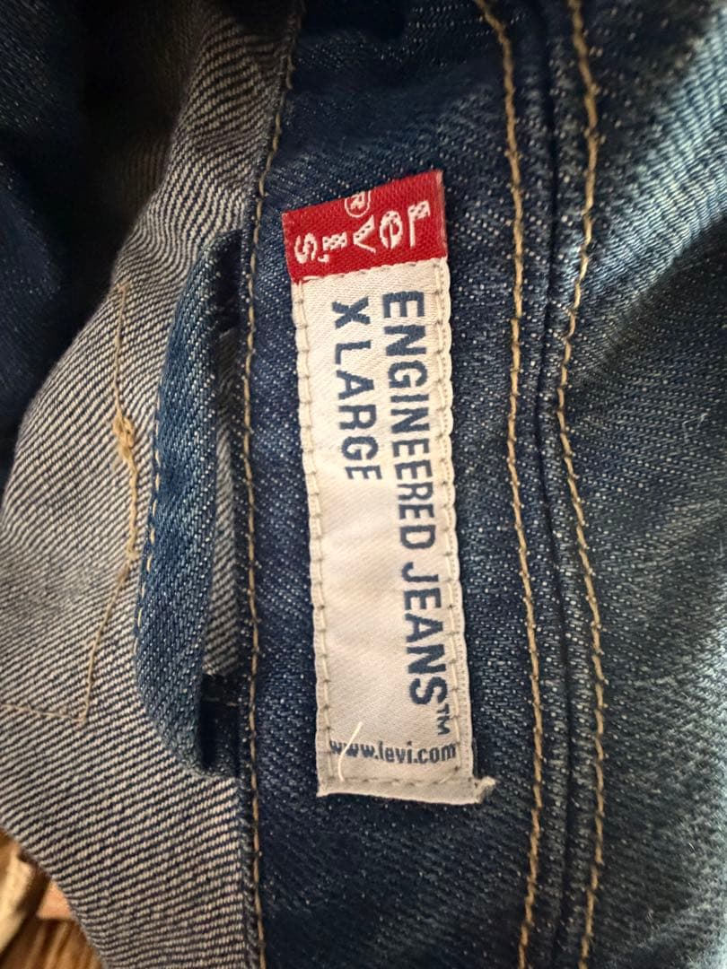 Levis ENGINEERED JEANS 立体裁断 デニム ジャケット