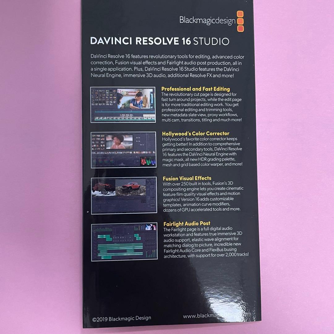 語学・辞書・学習参考書 DaVinci Resolve 16