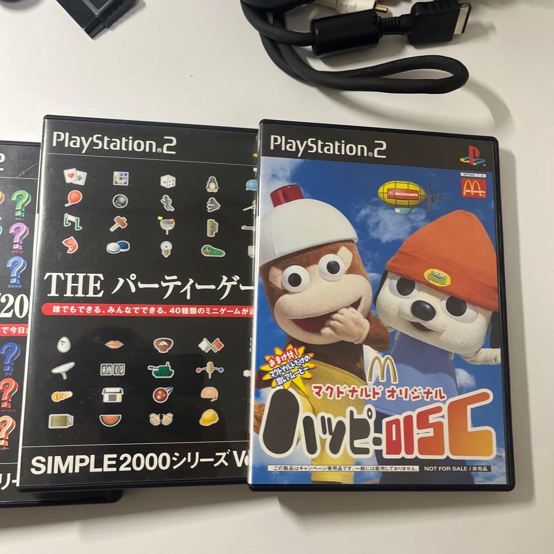 SONY PS2 SCPH-30000 コントローラー ソフトセット