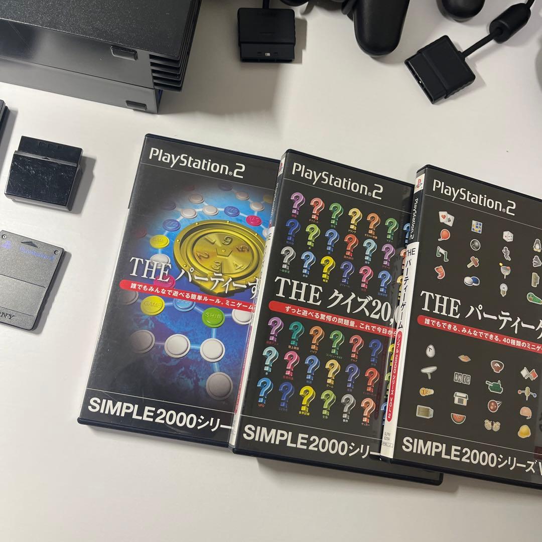 SONY PS2 SCPH-30000 コントローラー ソフトセット