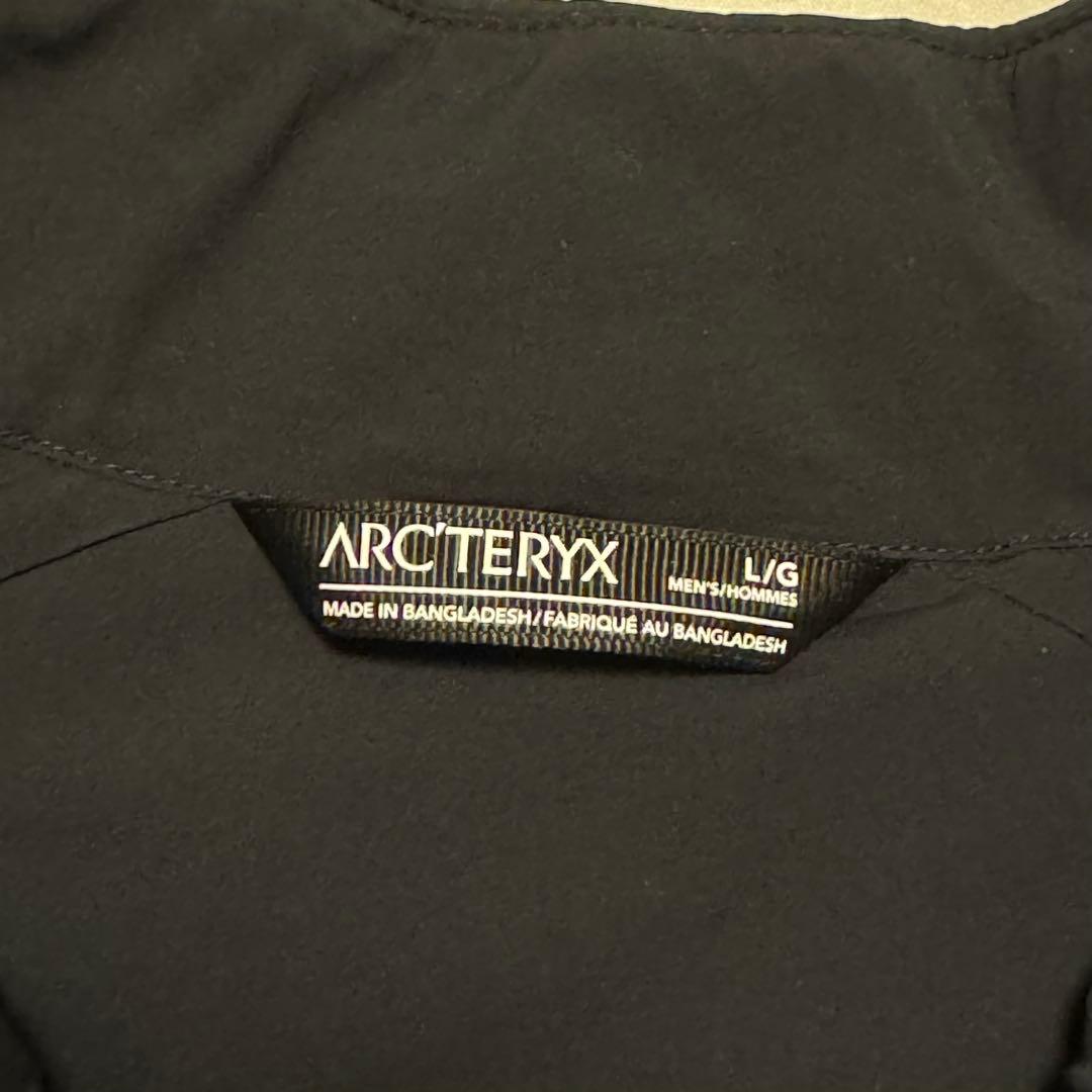 【極美品】メンズ Lサイズ Atom Vest BLK ARC'TERYX