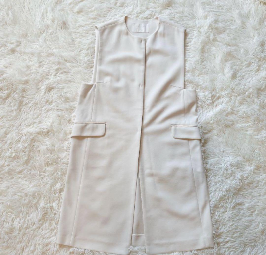 Ballsey ドライアムンゼンクルーネックロングジレ　入園入学 size36