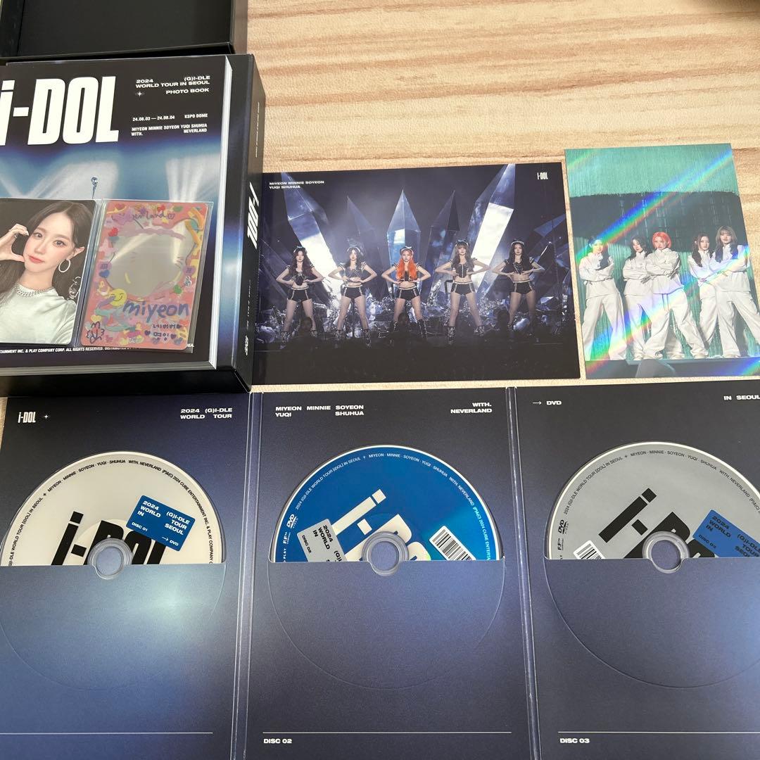 K-POP・アジア i-DOL 2024 (G)I-DLE WORLD TOUR DVD