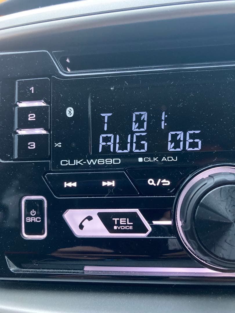 ダイハツ純正CUK-W69D Bluetoothオーディオ