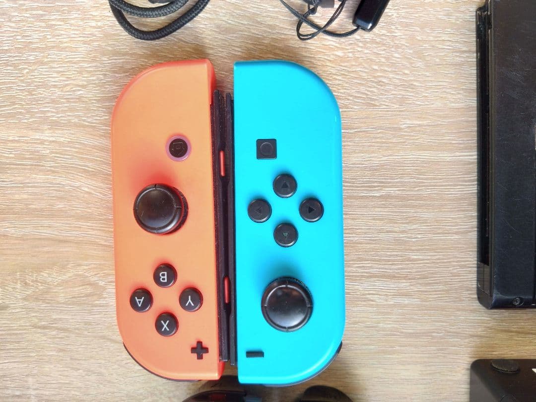 Nintendo Switch 本体 青/オレンジ Joy-Con おまけ付き