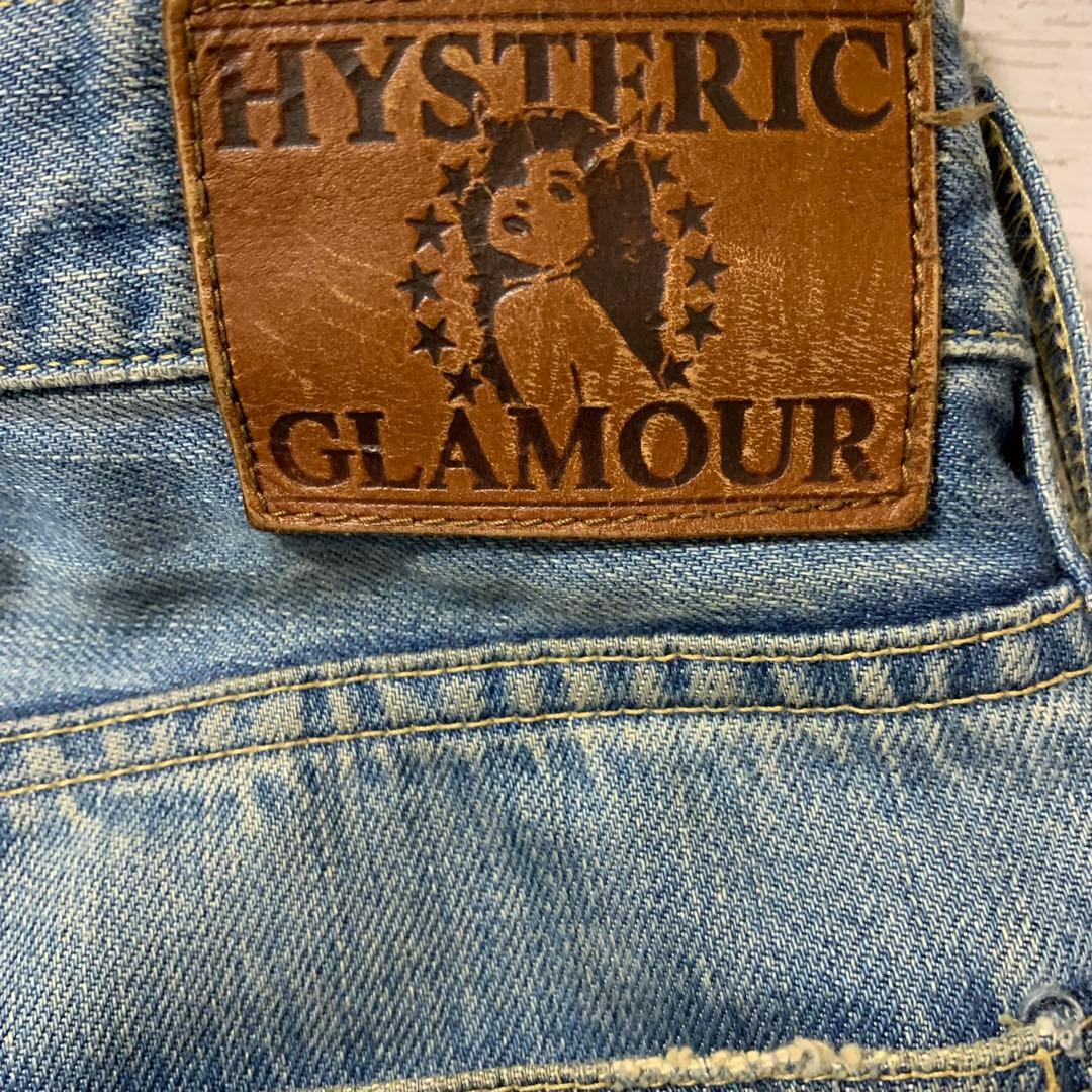 HYSTERIC GLAMOURストレートデニム　スタッズ　Ｗ32