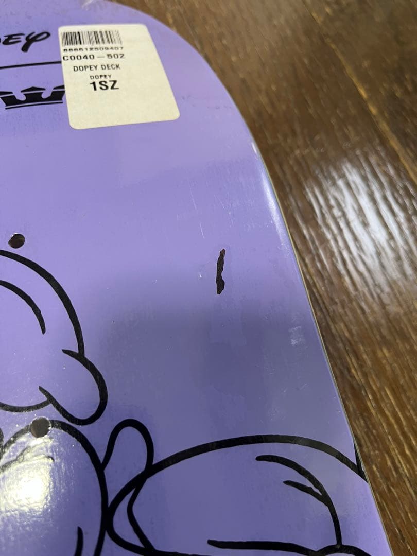 SupraとDisneyコラボ　スケボー板