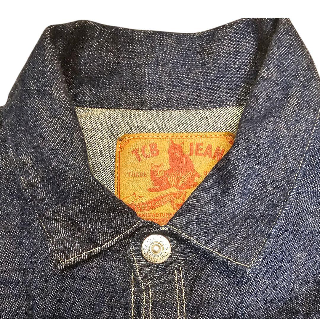 TCB jeans Pleated Blouse 1880s復刻Gジャン 42
