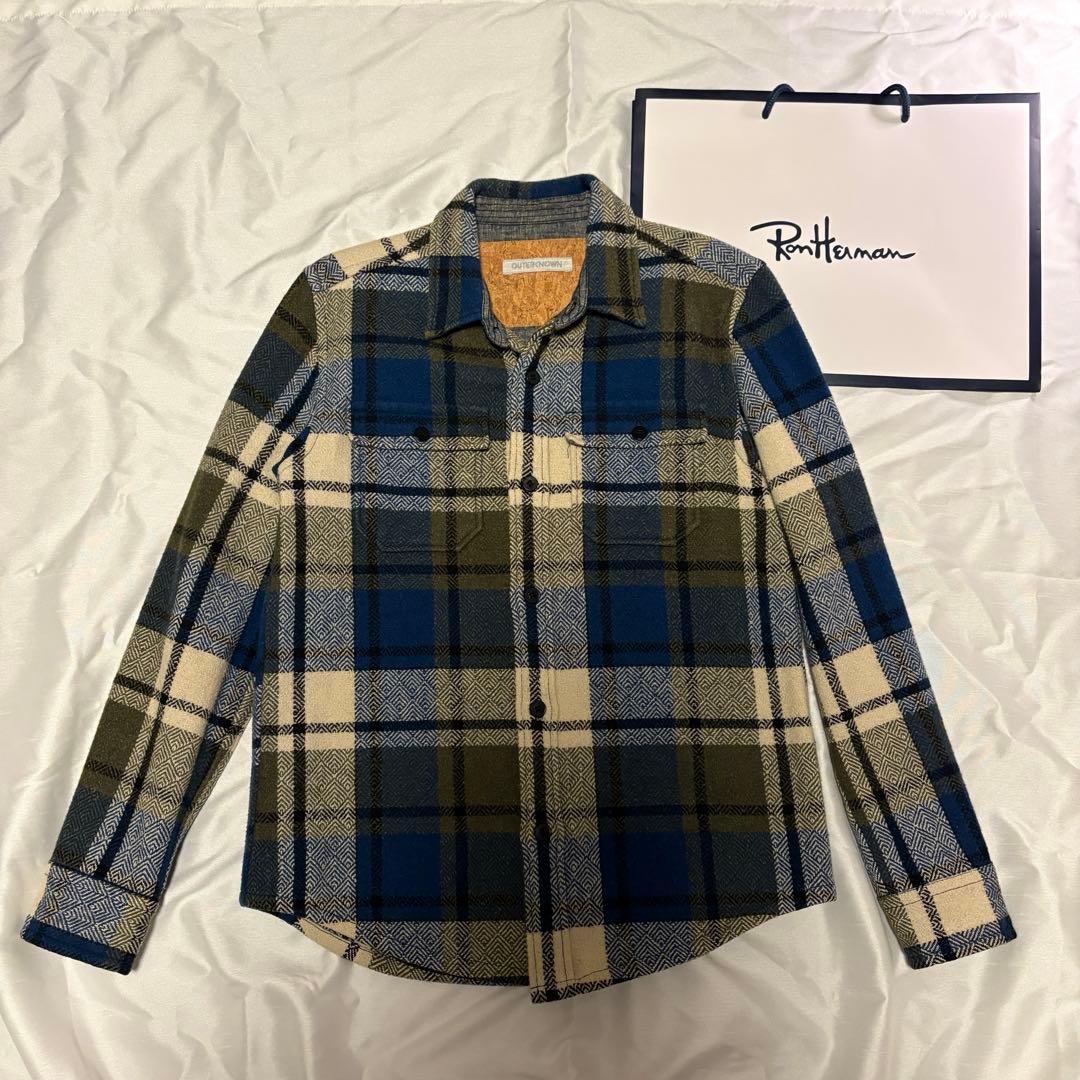 O*フ様 OUTERKNOWN×RHC アウターノウン ロンハーマン　チェックシ