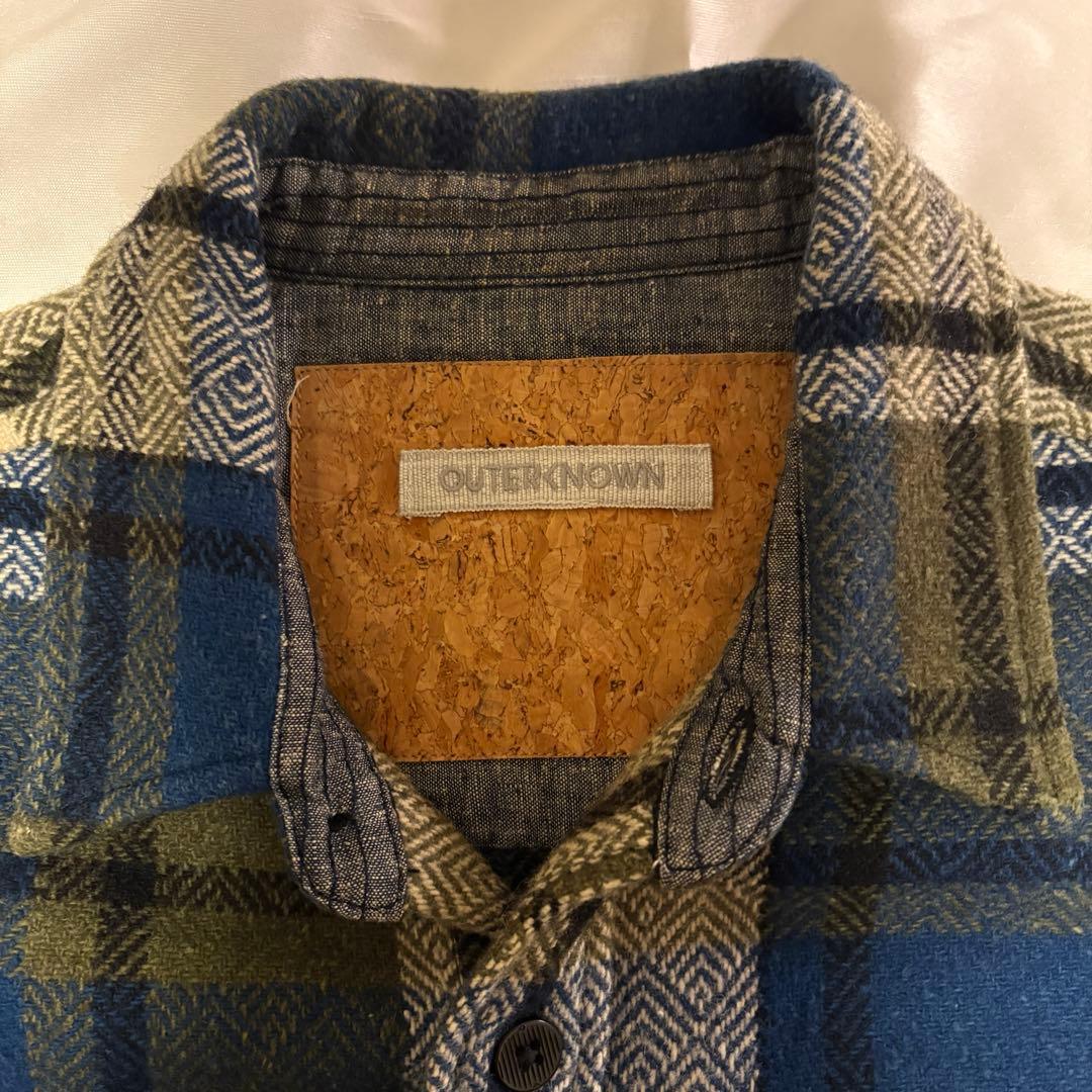 O*フ様 OUTERKNOWN×RHC アウターノウン ロンハーマン　チェックシ