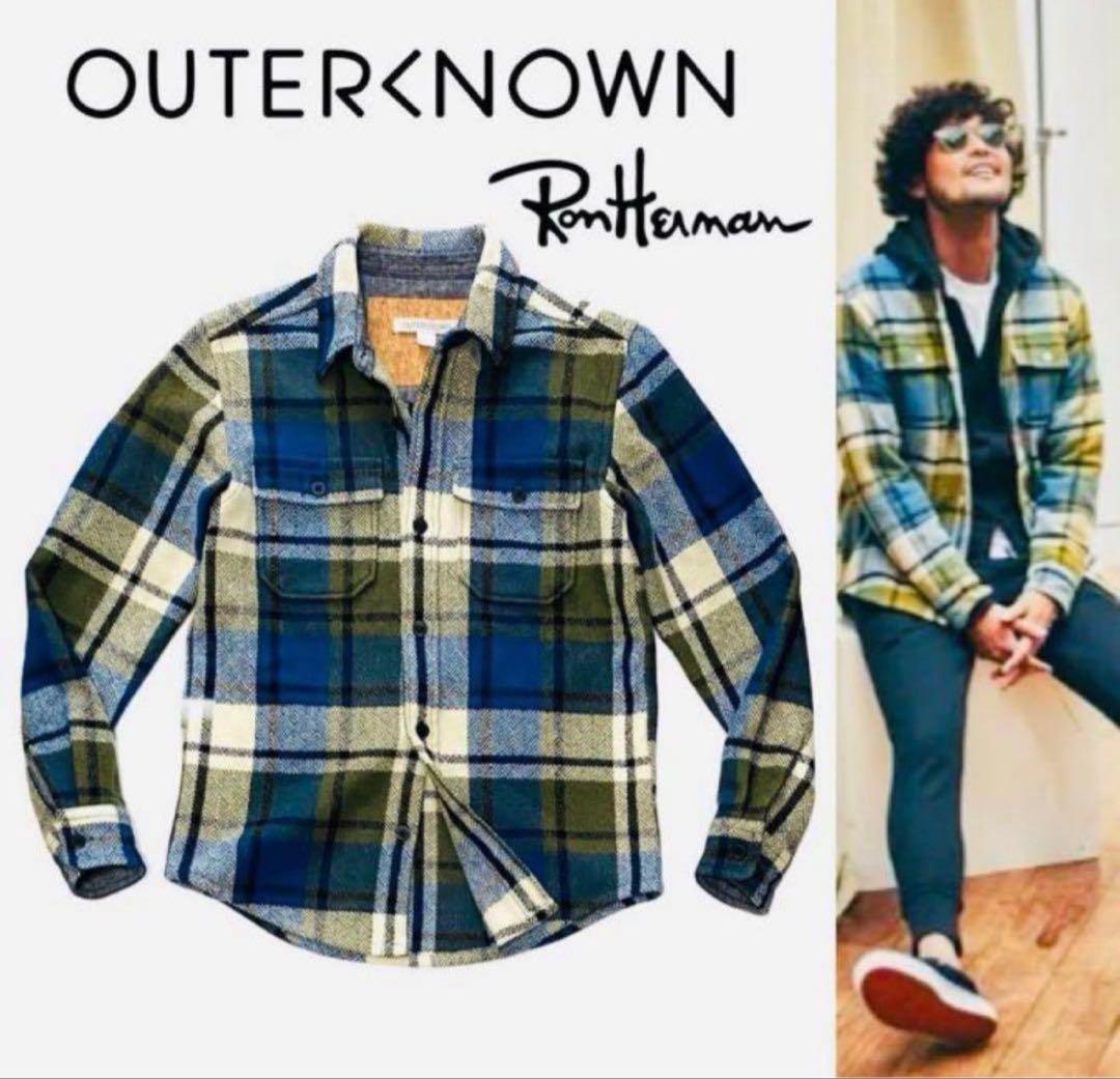 O*フ様 OUTERKNOWN×RHC アウターノウン ロンハーマン　チェックシ