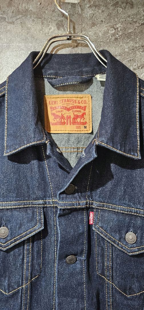 【極美品】 Levi's リーバイス 濃紺デニム Gジャン トラッカージャケット