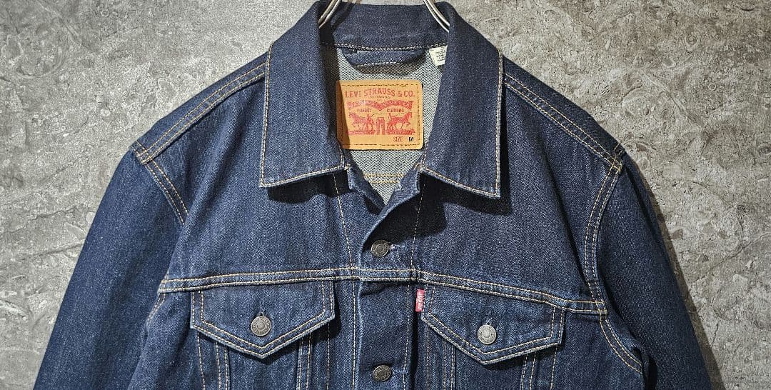 【極美品】 Levi's リーバイス 濃紺デニム Gジャン トラッカージャケット