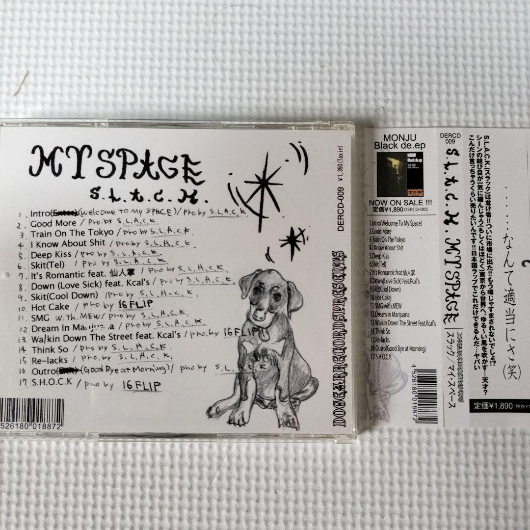 廃盤 CD S.L.A.C.K. / my space　帯付き