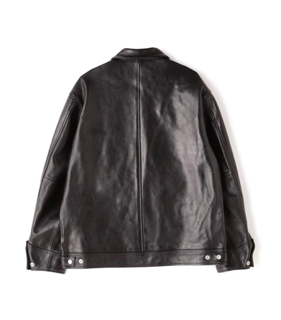 極美品！ショットレザートラッカージャケット