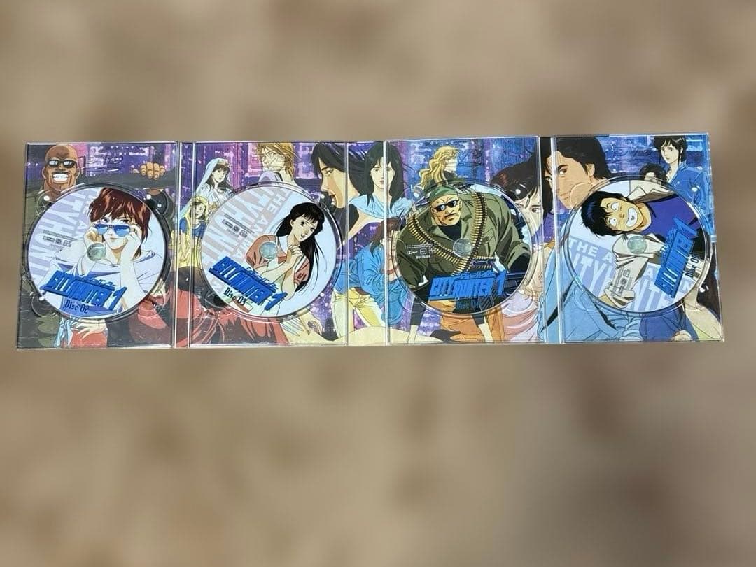 シティーハンターDVD 1-4巻セット