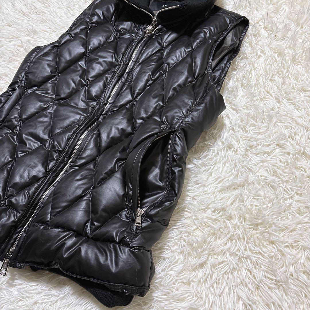 極美品✨ AKM SHINY TAFFETA DIA SKI DOWN VEST