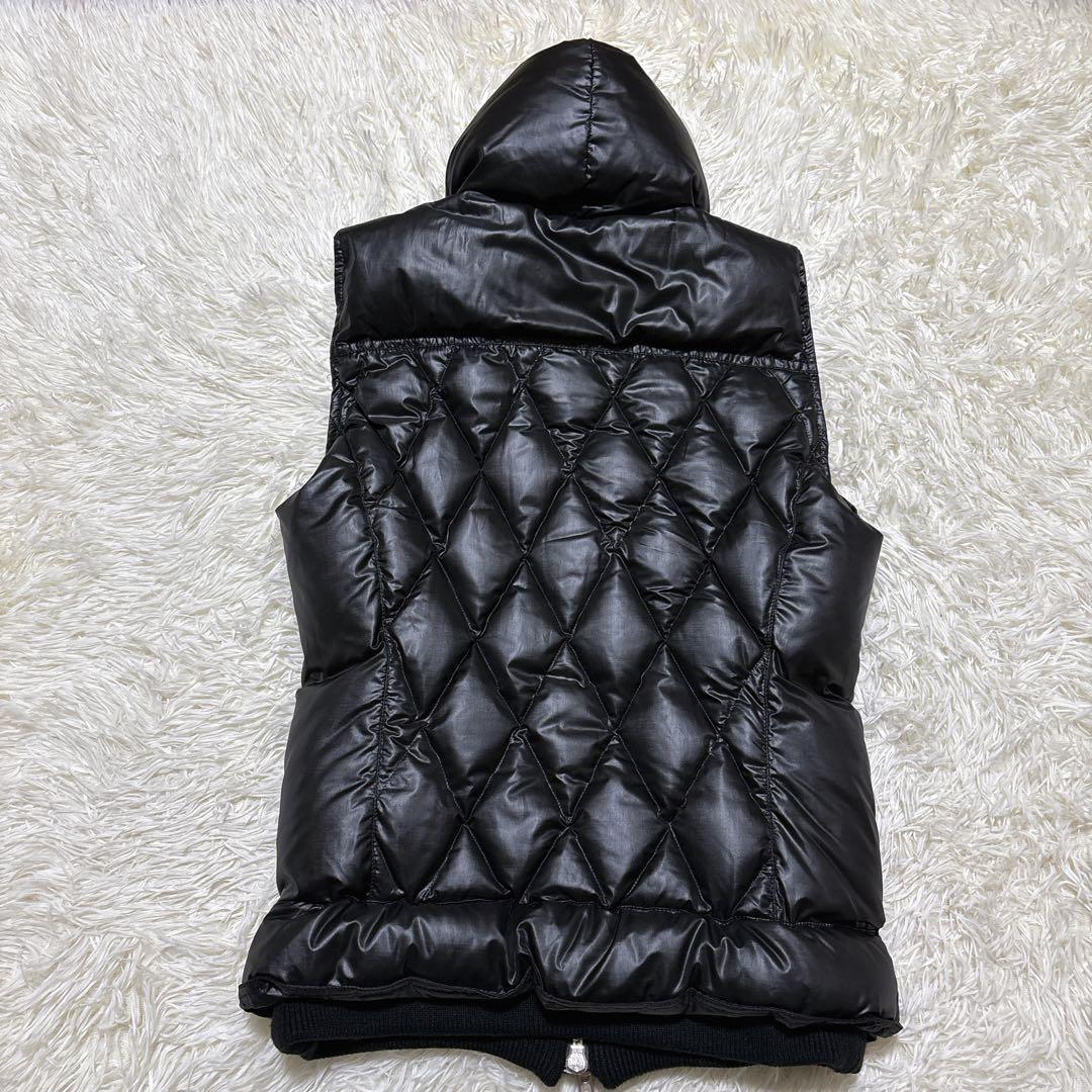 極美品✨ AKM SHINY TAFFETA DIA SKI DOWN VEST
