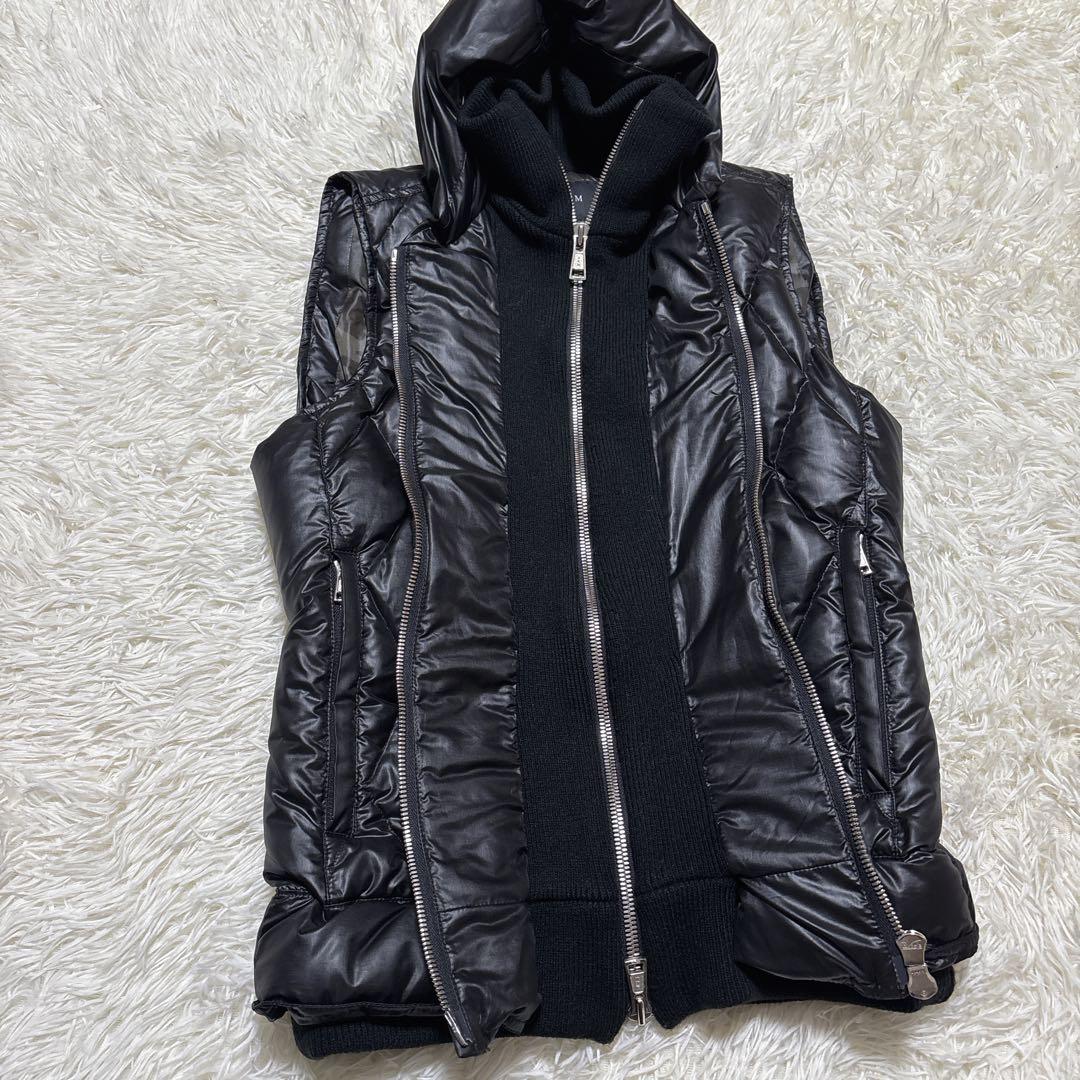 極美品✨ AKM SHINY TAFFETA DIA SKI DOWN VEST