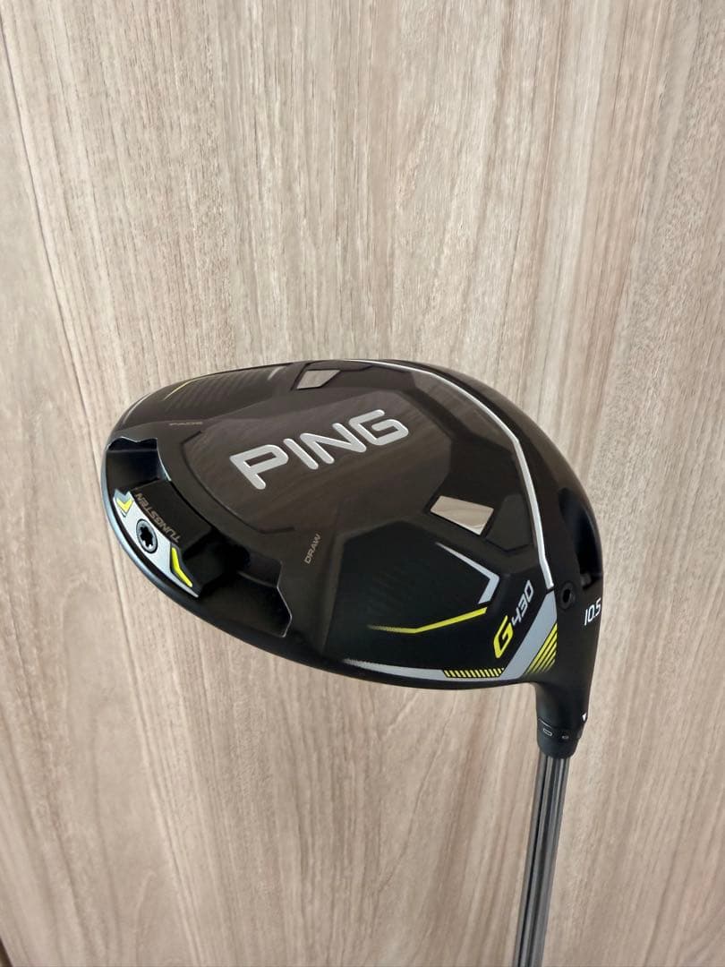【ほぼ新品】 PING G430 MAX 10.5° CHROME 65 S